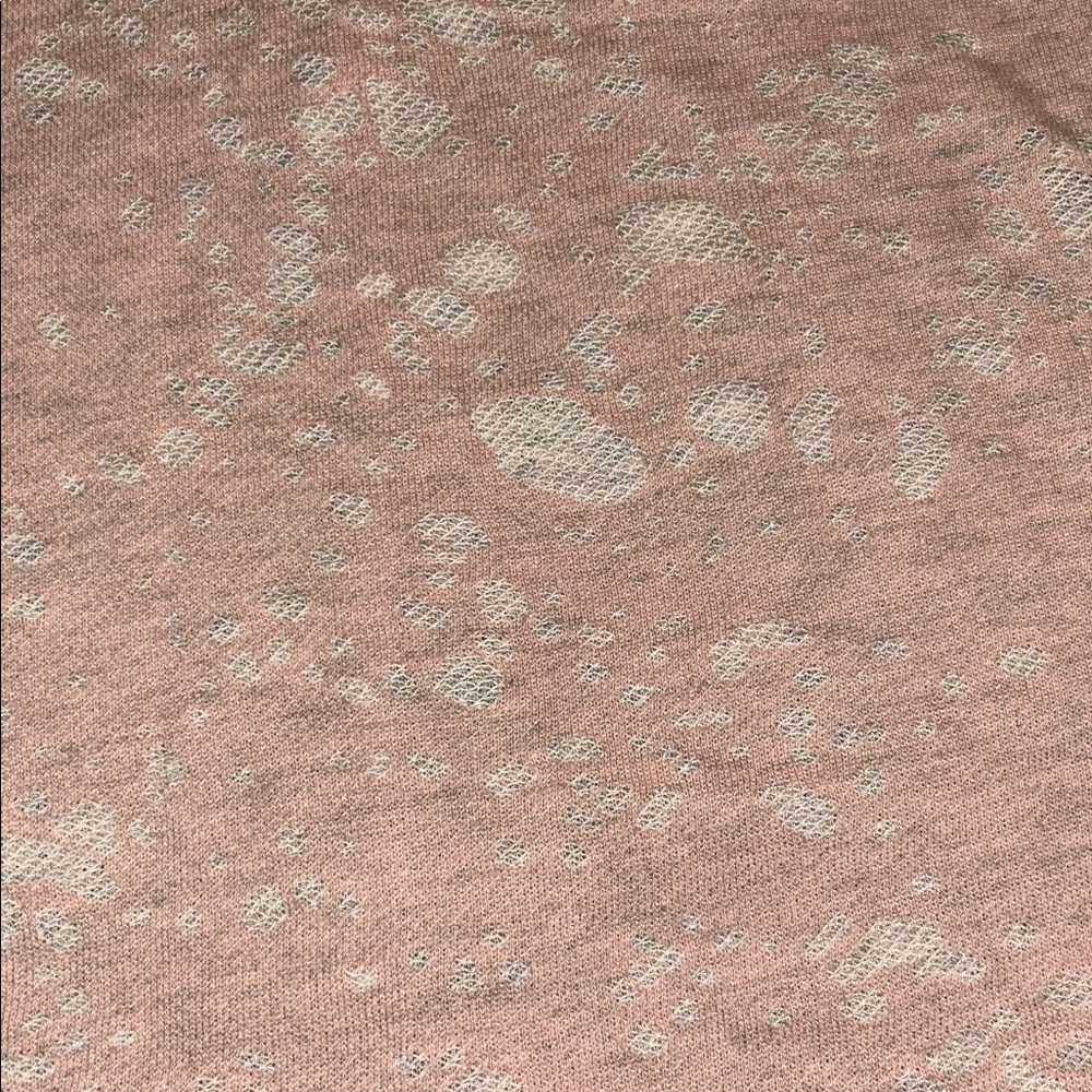NEW Anthropologie Maronie Light Pink Flowy Oversized Burnout Tank Top - Picture 8 of 12